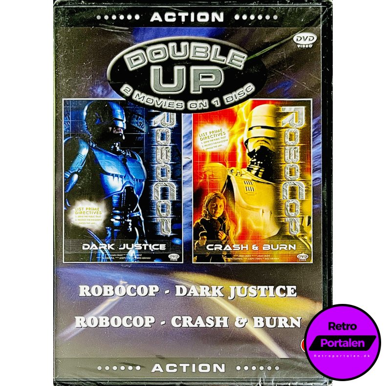 Robocop: Dark Justice + Robocop: Crash &amp; Burn (NY) (DVD)