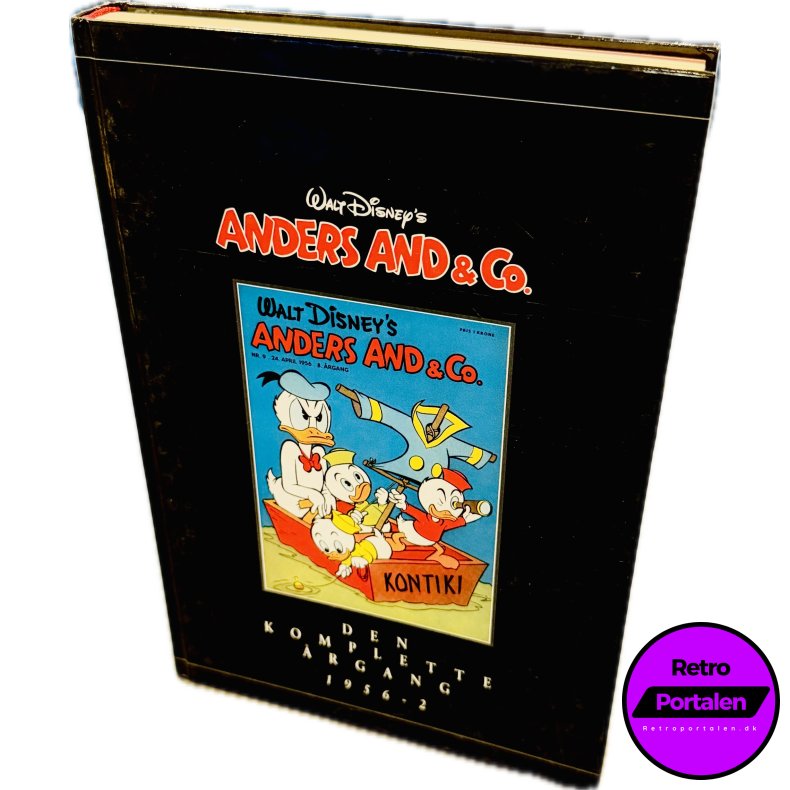 Anders And &amp; Co. Den Komplette �rgang 1956 - 2 (Dansk) (Walt Disney) (Tegneserie) (Cover Har Brugstegn Fra Hylde)