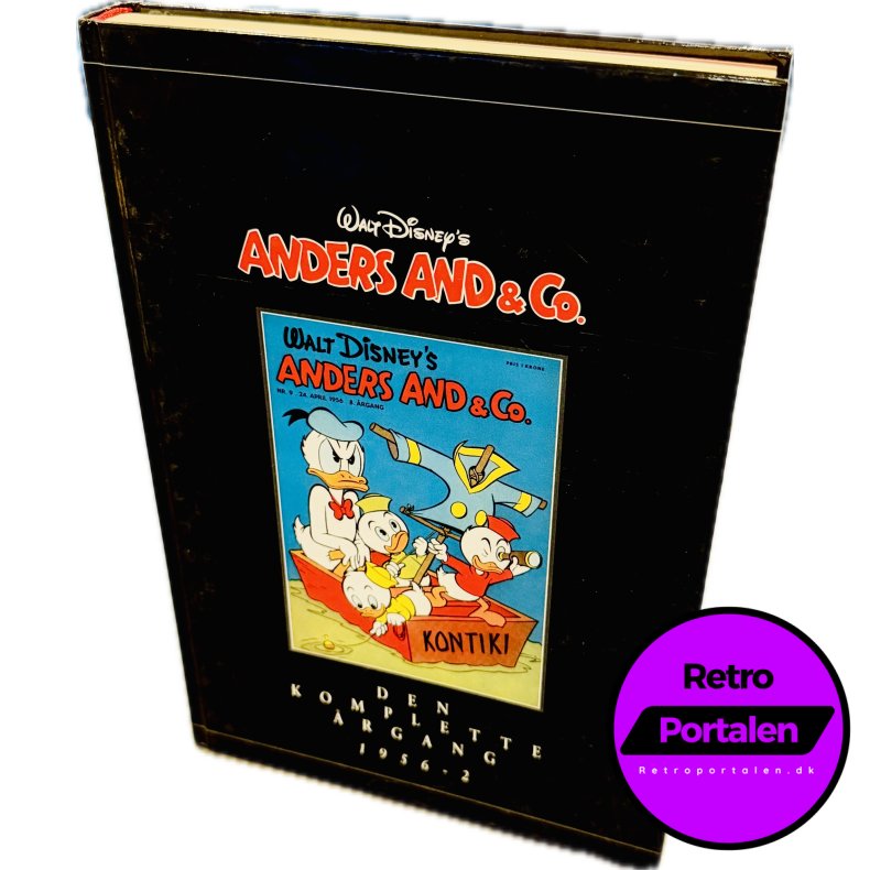 Anders And &amp; Co. Den Komplette �rgang 1956 - 2 (Dansk) (Walt Disney) (Tegneserie) (Cover Har Brugstegn Fra Hylde)
