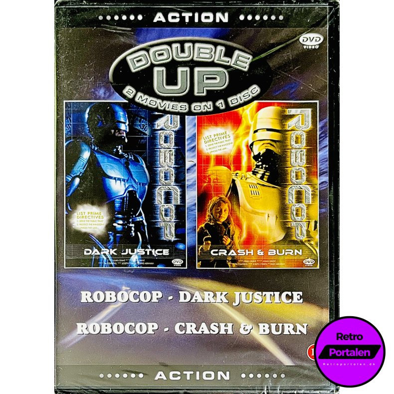 Robocop: Dark Justice + Robocop: Crash &amp; Burn (NY) (DVD)