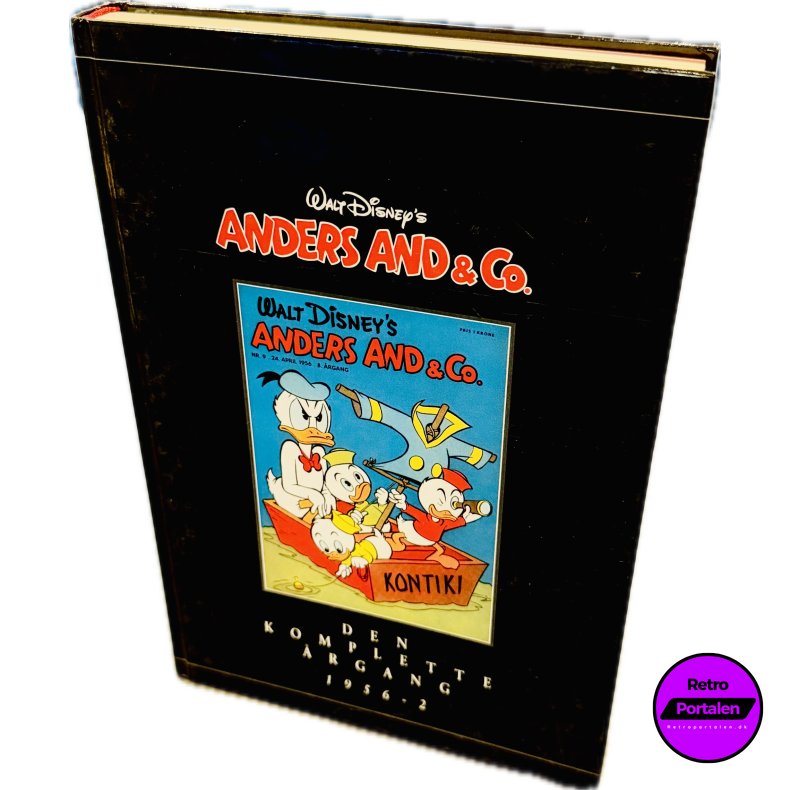 Anders And &amp; Co. Den Komplette �rgang 1956 - 2 (Dansk) (Walt Disney) (Tegneserie) (Cover Har Brugstegn Fra Hylde)