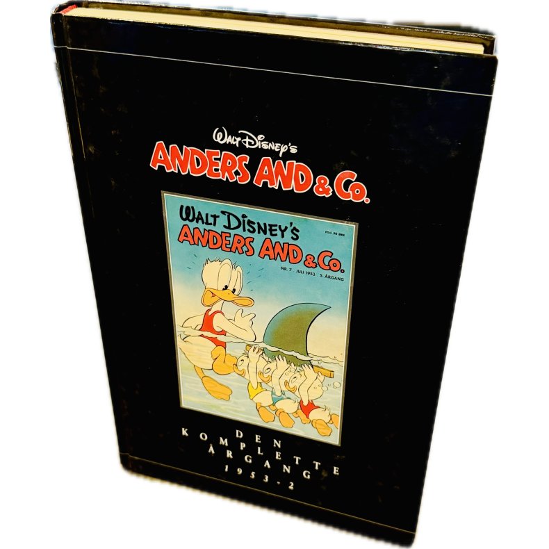 Anders And &amp; Co. Den Komplette �rgang 1953 - 2 (Dansk) (Walt Disney) (Tegneserie) (Cover Har Brugstegn Fra Hylde)