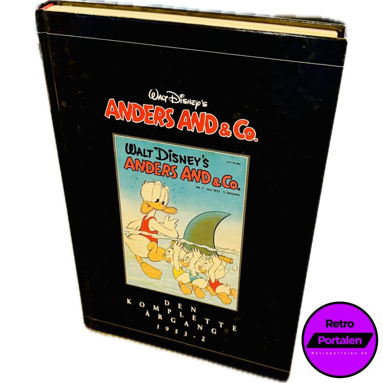 Anders And &amp; Co. Den Komplette �rgang 1953 - 2 (Dansk) (Walt Disney) (Tegneserie) (Cover Har Brugstegn Fra Hylde)