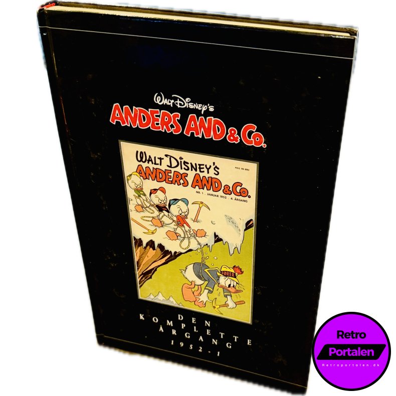 Anders And &amp; Co. Den Komplette �rgang 1952 - 1 (Dansk) (Walt Disney) (Tegneserie) (Cover Har Brugstegn Fra Hylde)