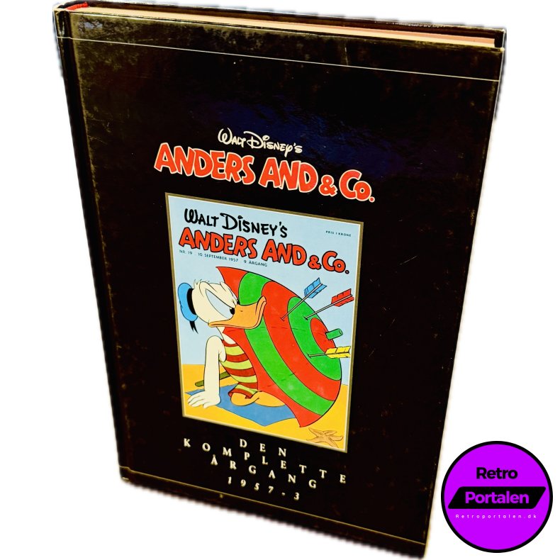 Anders And &amp; Co. Den Komplette �rgang 1957 - 3 (Dansk) (Walt Disney) (Tegneserie) (Cover Har Brugstegn Fra Hylde)