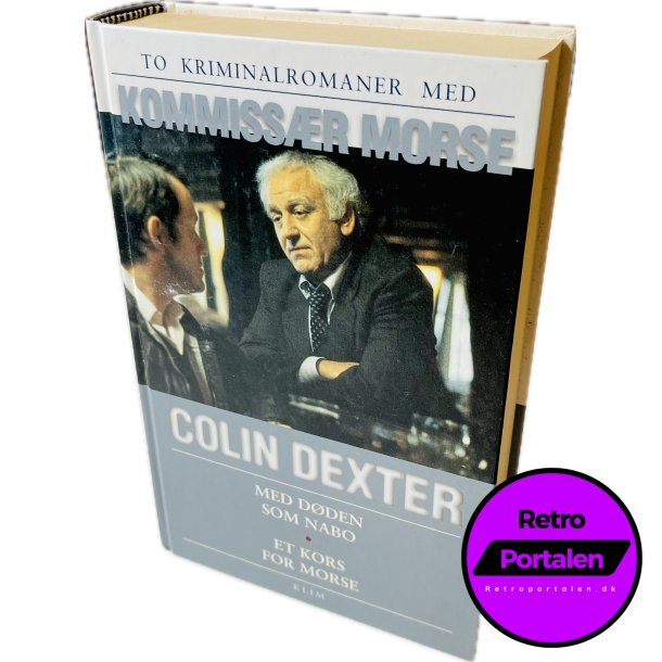 Med Dden Som Nabo + Et Kors For Morse (Colin Dexter) (Dansk)