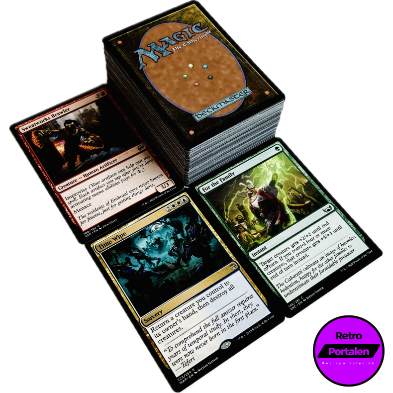 Retroportalen Magic Kort Pakke (100 Stk.) (000077)