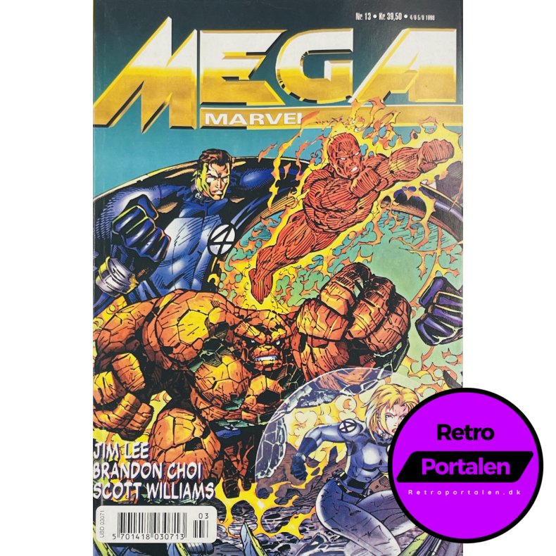 Mega Marvel De Fantastiske Fire 1998 Nr. 13