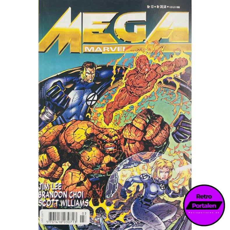 Mega Marvel De Fantastiske Fire 1998 Nr. 13