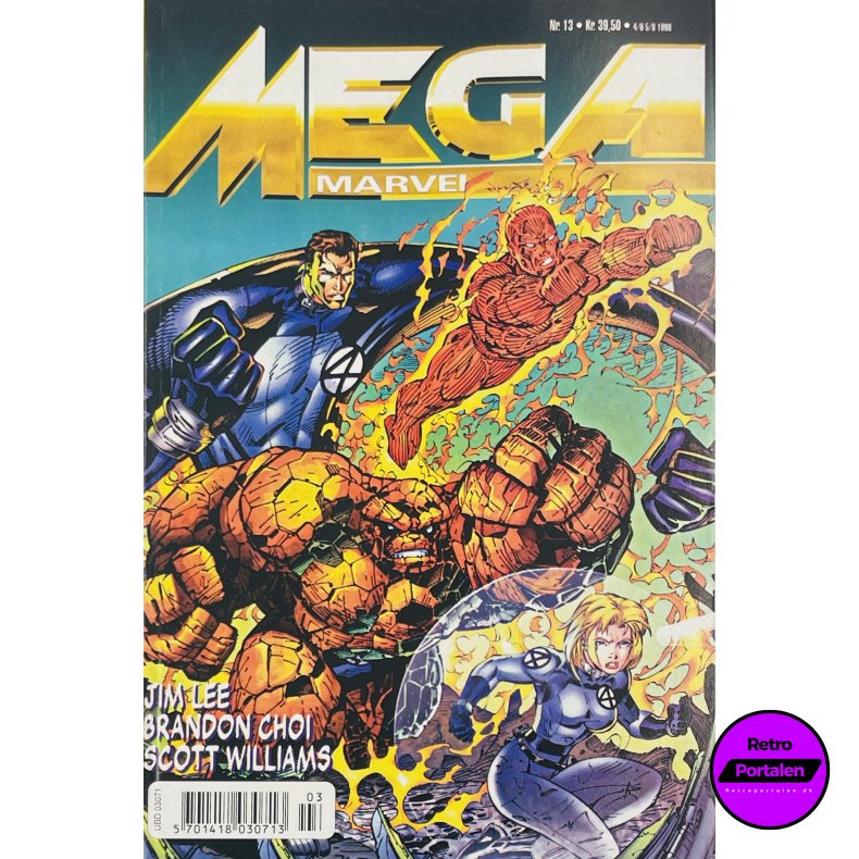 Mega Marvel De Fantastiske Fire 1998 Nr. 13