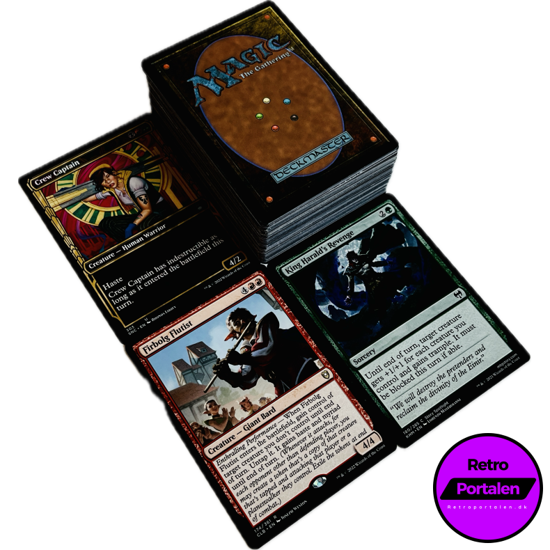 Retroportalen Magic Kort Pakke (100 Stk.) (000071)
