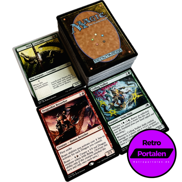 Retroportalen Magic Kort Pakke (100 Stk.) (000061)