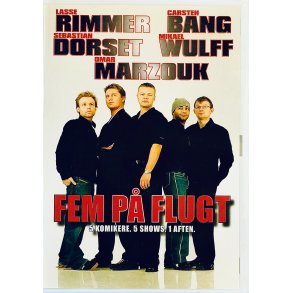 Fem P� Flugt (5 Komikere - 5 Shows - 1 Aften) (DVD)