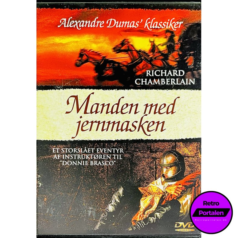 Manden Med Jernmasken (The Man In The Iron Mask) (DVD)