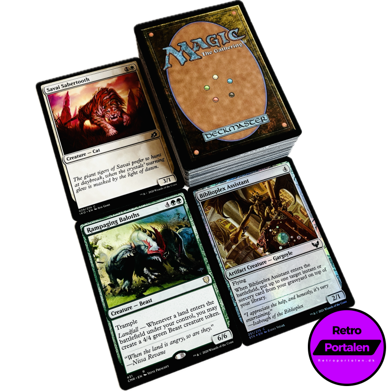 Retroportalen Magic Kort Pakke (100 Stk.) (000030)