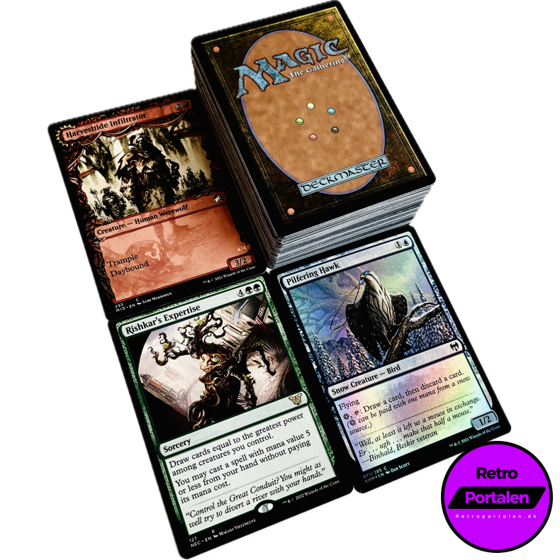 Retroportalen Magic Kort Pakke (100 Stk.) (000023)
