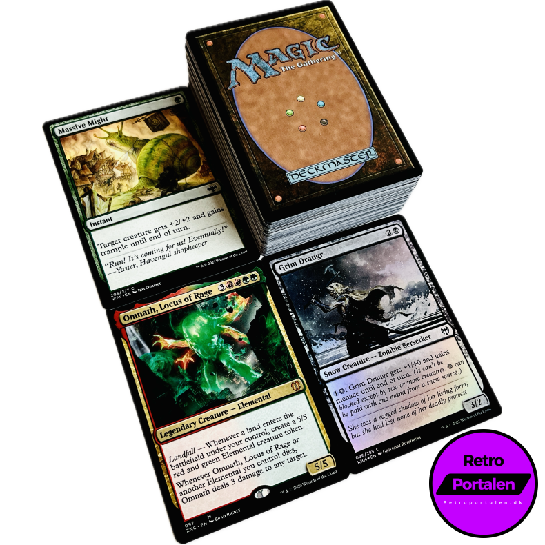 Retroportalen Magic Kort Pakke (100 Stk.) (000014)