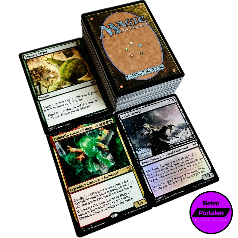 Retroportalen Magic Kort Pakke (100 Stk.) (000014)