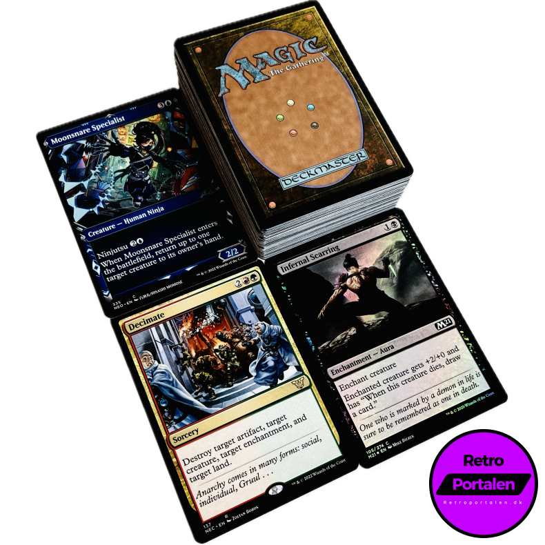 Retroportalen Magic Kort Pakke (100 Stk.) (000007)