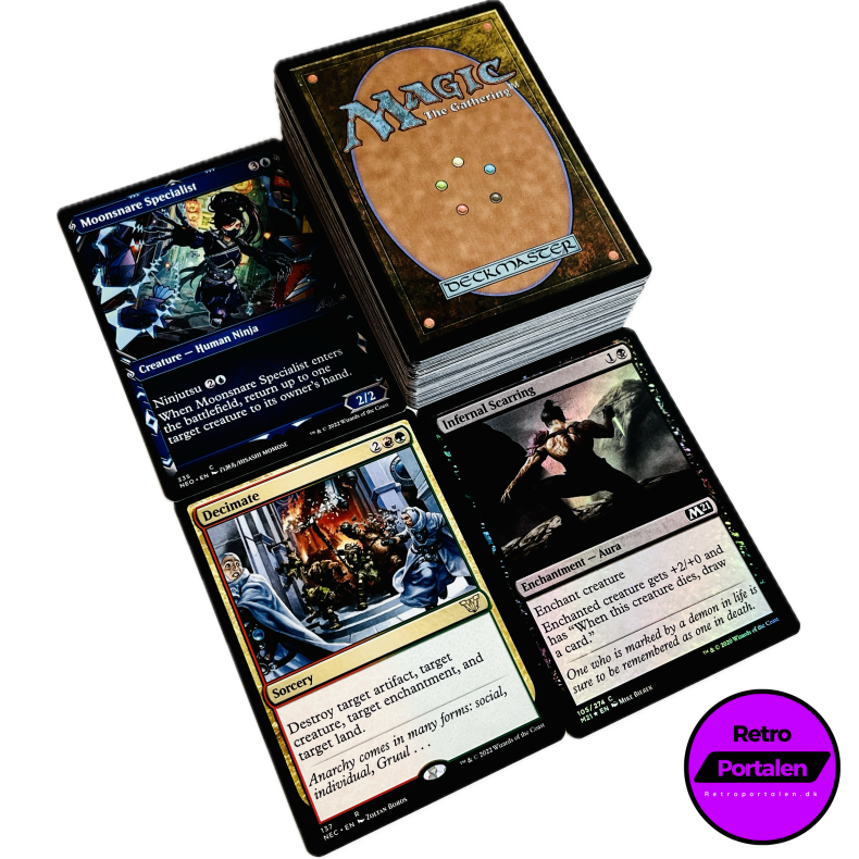 Retroportalen Magic Kort Pakke (100 Stk.) (000007)