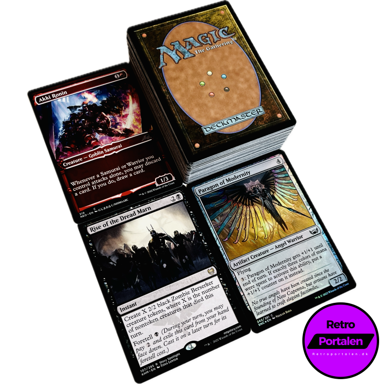 Retroportalen Magic Kort Pakke (100 Stk.) (000001)