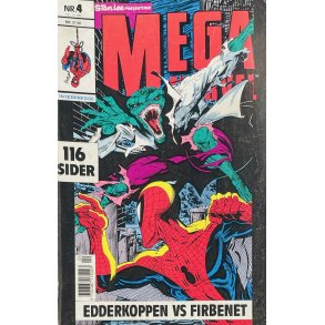 Mega-Marvel Nr. 4 1992 Edderkoppen Vs. Firbenet 