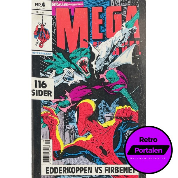 Mega-Marvel Nr. 4 1992 Edderkoppen Vs. Firbenet 