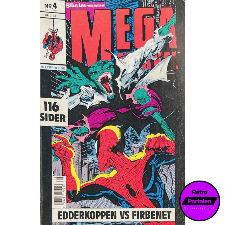 Mega-Marvel Nr. 4 1992 Edderkoppen Vs. Firbenet 