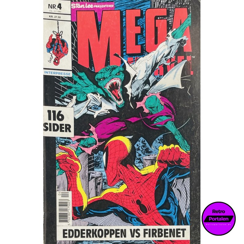 Mega-Marvel Nr. 4 1992 Edderkoppen Vs. Firbenet 