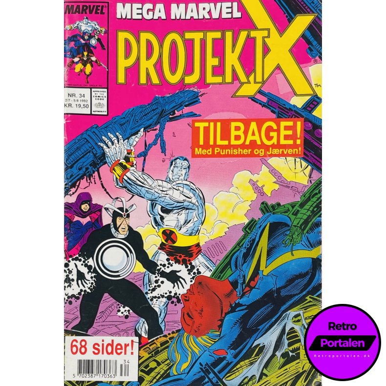 Marvel Projekt X 1992 Nr. 34