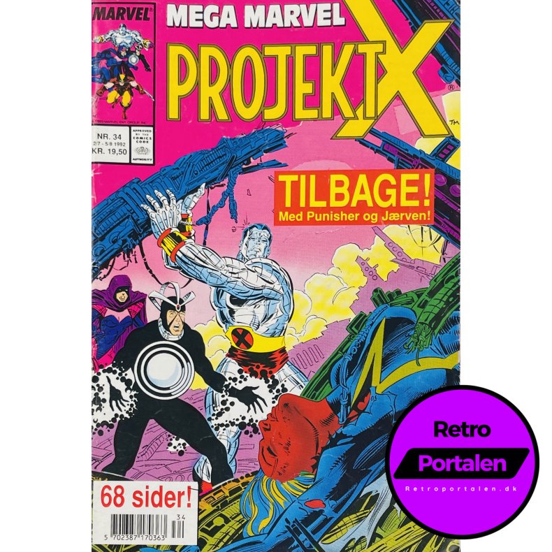 Marvel Projekt X 1992 Nr. 34