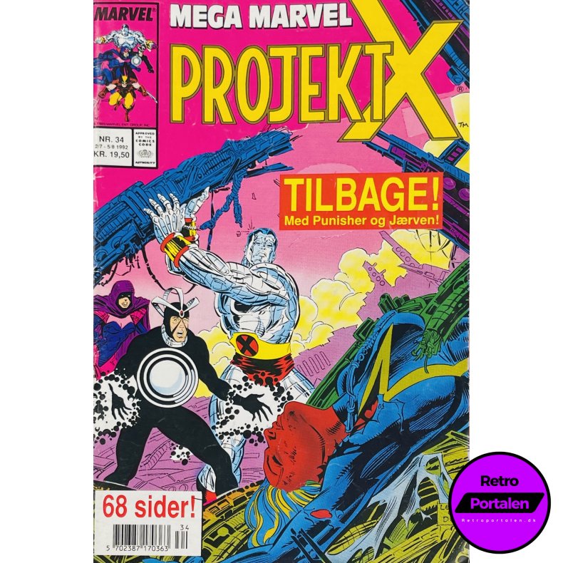 Marvel Projekt X 1992 Nr. 34