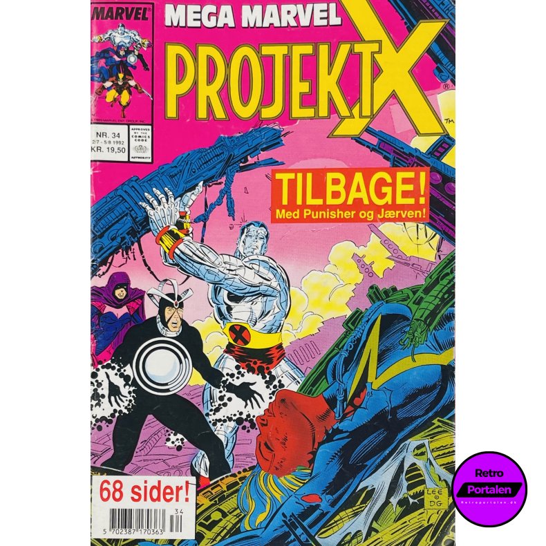 Marvel Projekt X 1992 Nr. 34