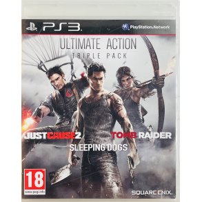 Ultimate Action Triple Pack: Just Cause 2 / Sleeping Dogs / Tomb Raider (PS3)