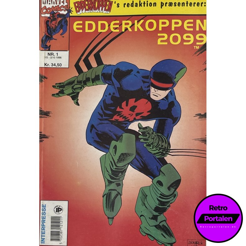 Marvel Comics 1996 Nr. 1 Edderkoppen 2099 