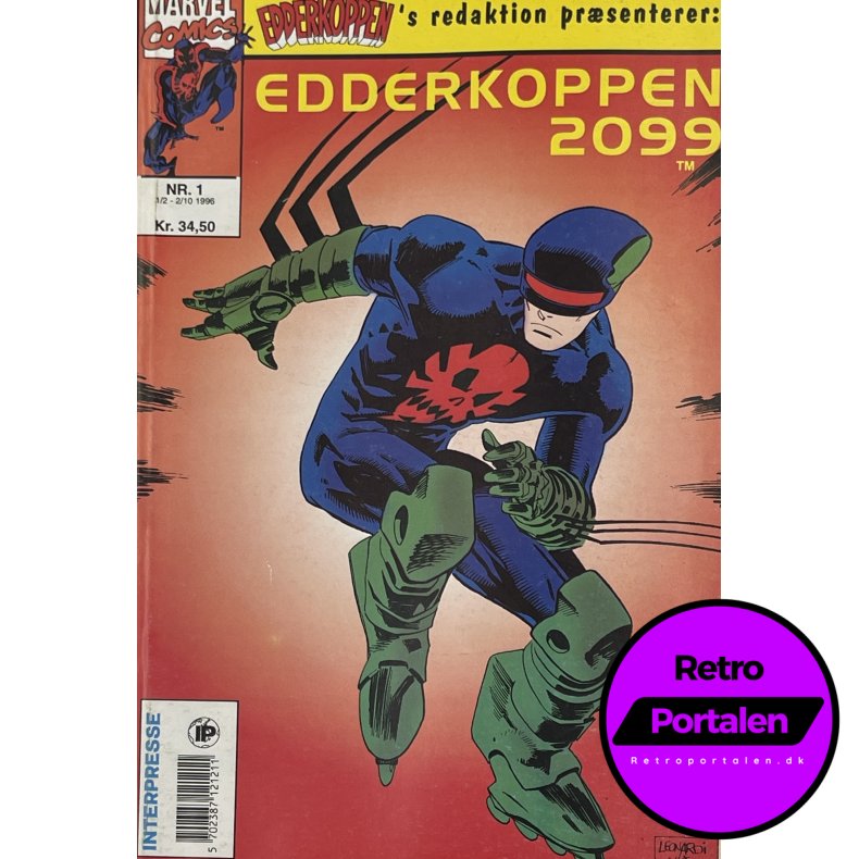 Marvel Comics 1996 Nr. 1 Edderkoppen 2099 