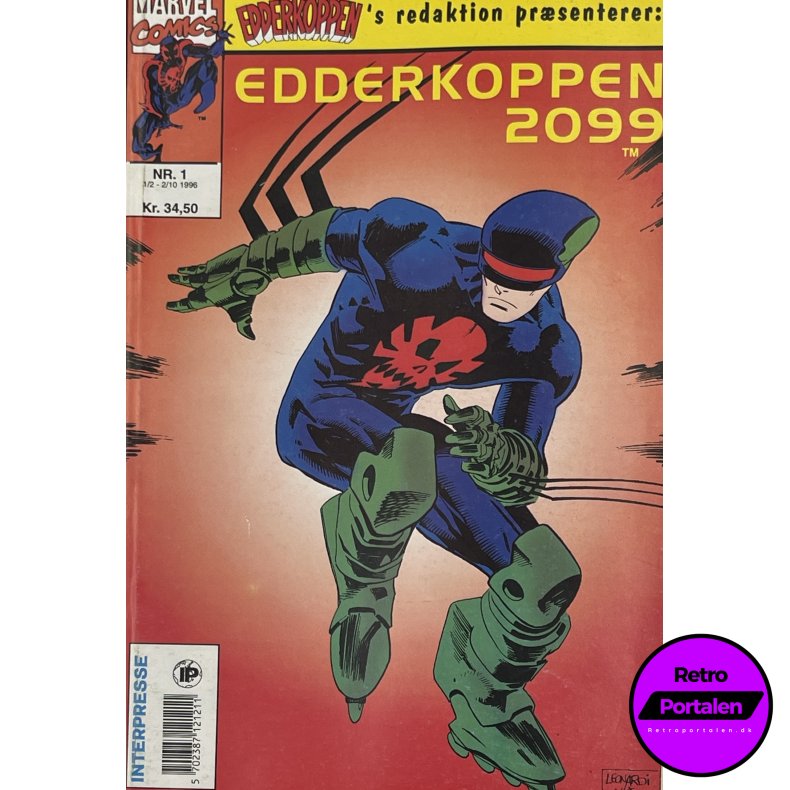 Marvel Comics 1996 Nr. 1 Edderkoppen 2099 
