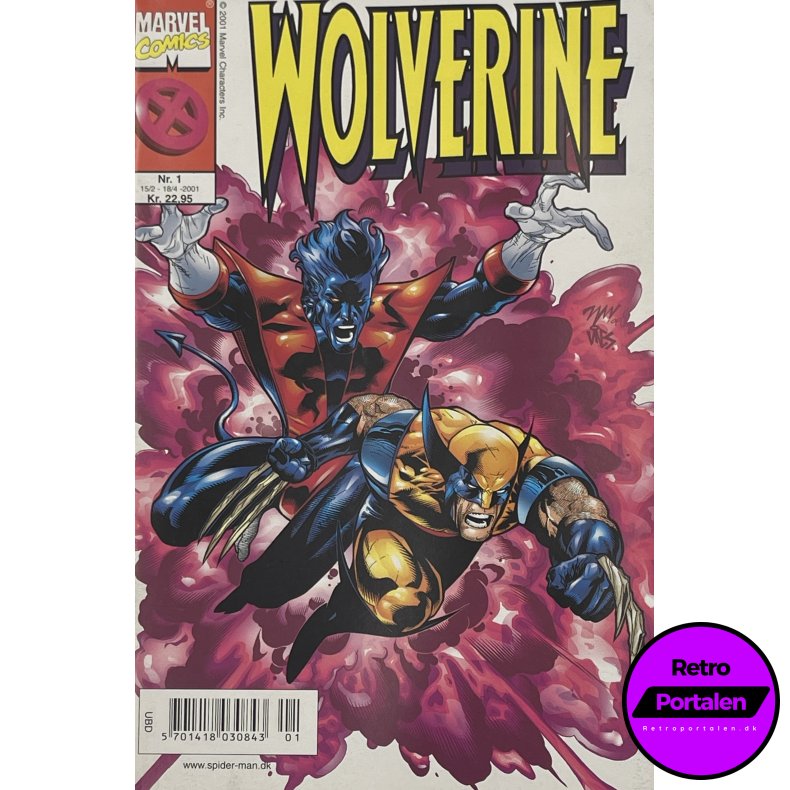 Marvel Comics 2001 Wolverine Nr. 1