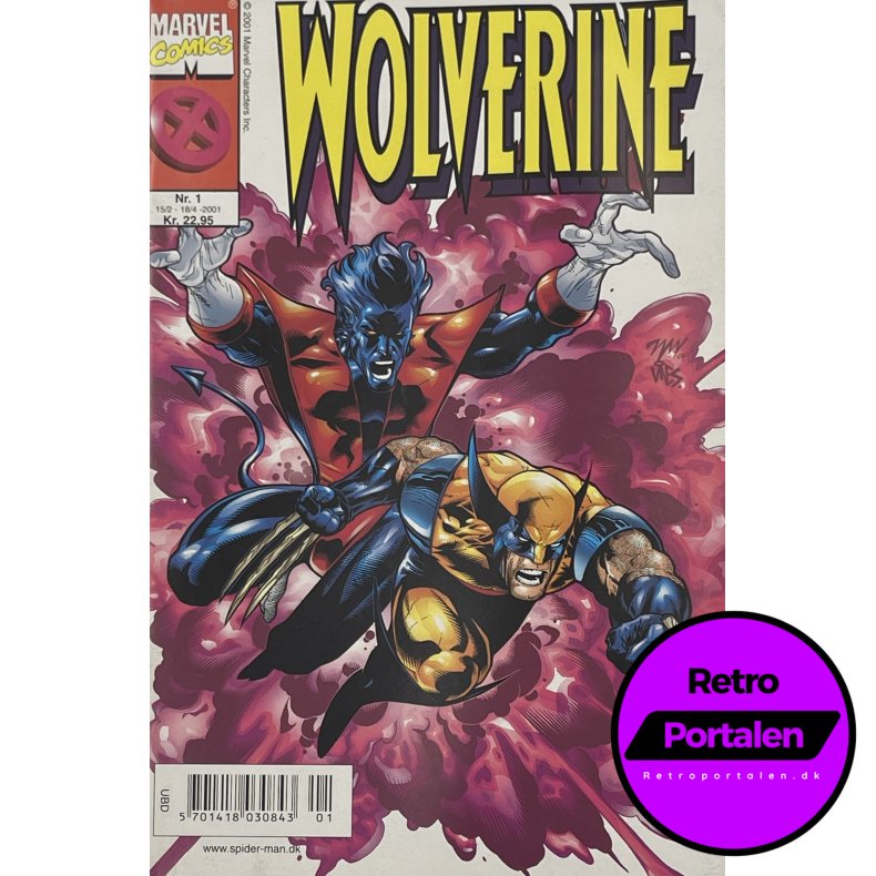 Marvel Comics 2001 Wolverine Nr. 1