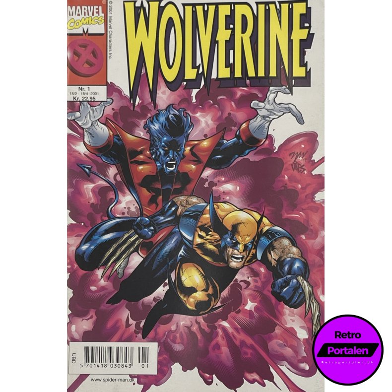 Marvel Comics 2001 Wolverine Nr. 1