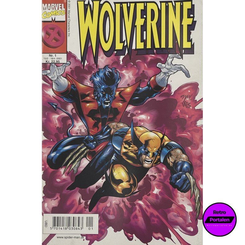 Marvel Comics 2001 Wolverine Nr. 1