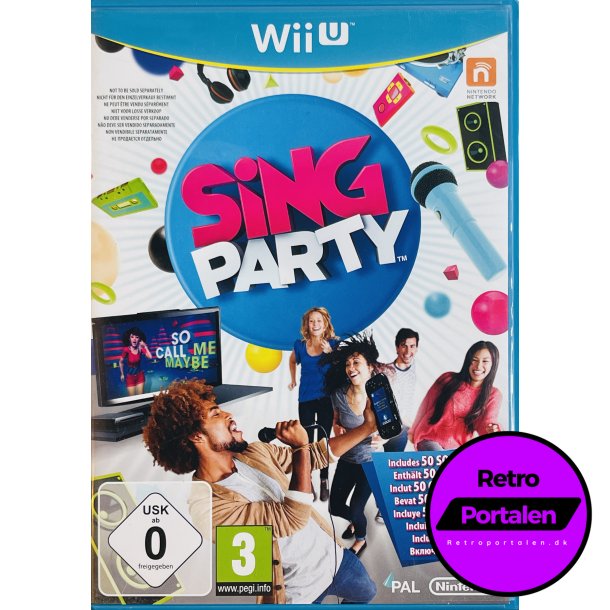 Sing Party (Mikrofoner medflger ikke) (Wii U)