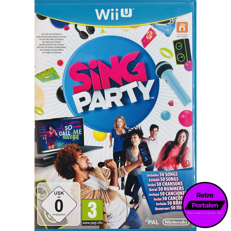 Sing Party (Mikrofoner medf�lger ikke) (Wii U)