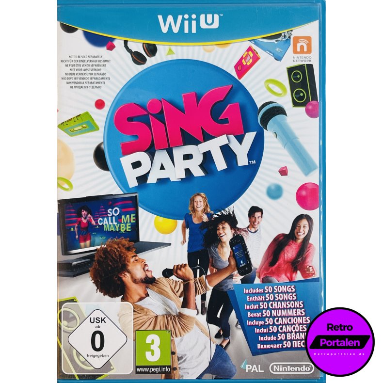 Sing Party (Mikrofoner medflger ikke) (Wii U)