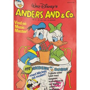 Anders And 1979 Nr. 31 m. Indlg