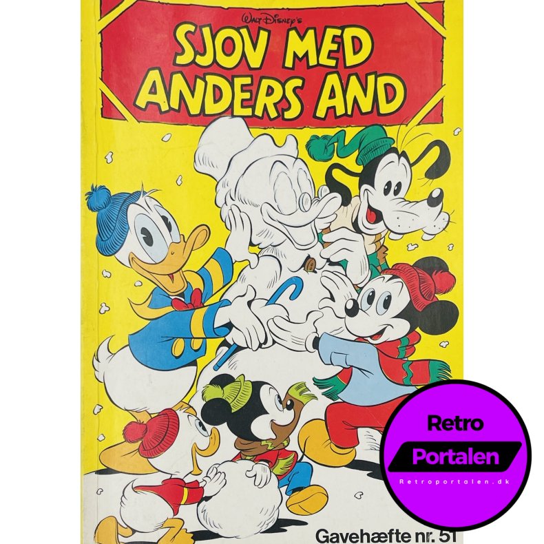 Sjov Med Anders And Gaveh�fte (Kuglepen) Nr. 51