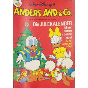 Anders And 1980 Nr. 48 Julekalender del 2