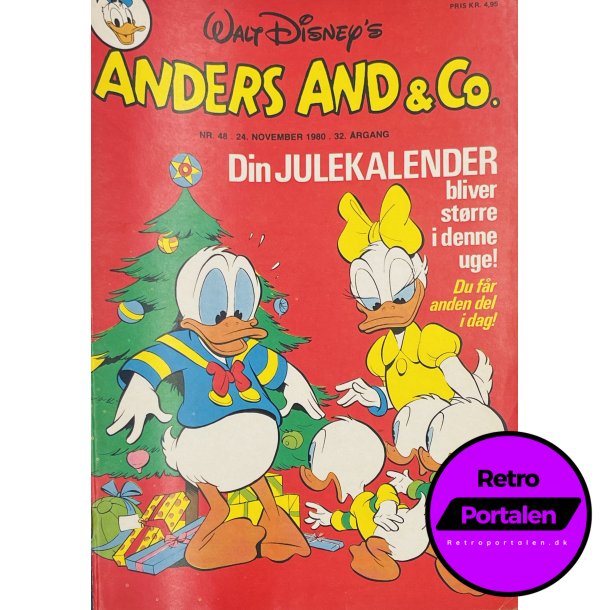 Anders And 1980 Nr. 48 Julekalender del 2