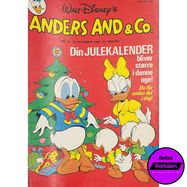 Anders And 1980 Nr. 48 Julekalender del 2