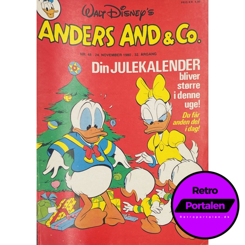 Anders And 1980 Nr. 48 Julekalender del 2